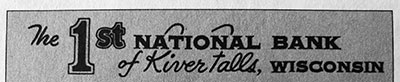 First National Bank History - 21 - 1950