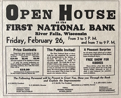 First National Bank History - 14 - 1936