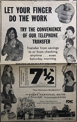 First National Bank History - 31 - 1977