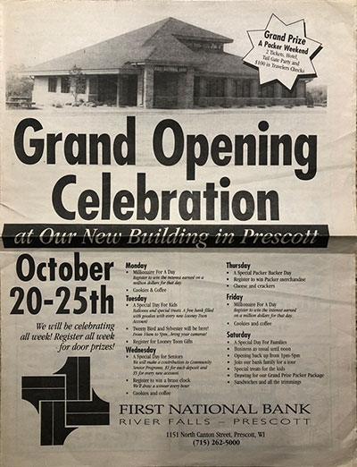 First National Bank History - 37 - 1997